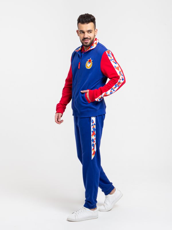 Спортивный костюм ЦСКА сбоку