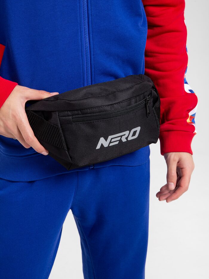 Поясная сумка NERO WAIST BAG с логотипом на ремне